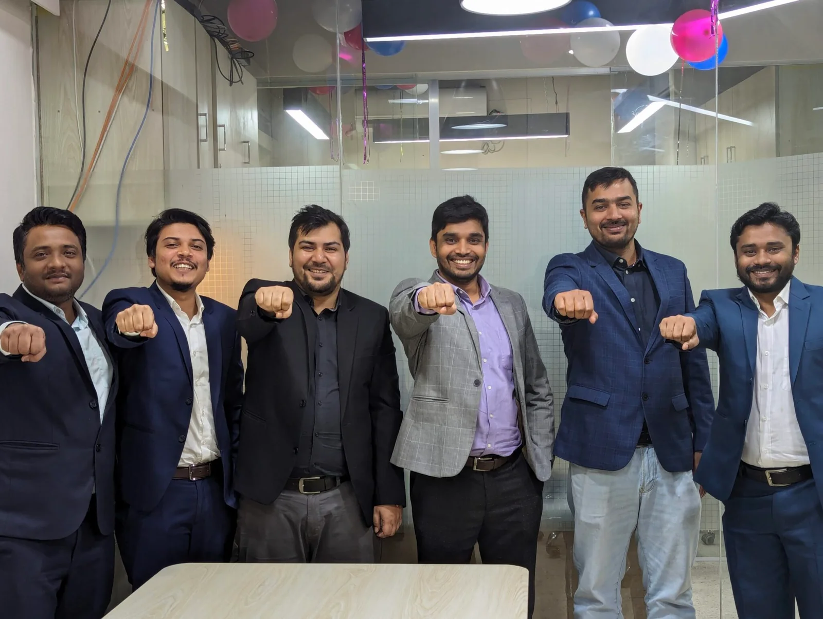 Corporate teamwork