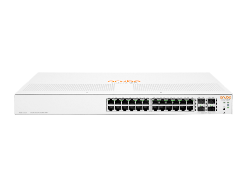 HPE Networking Instant On Switch 24p Gigabit CL4 PoE 4p SFP+ 195W 1930