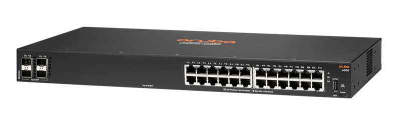 HPE Aruba Networking CX 6000 24G 4SFP Switch