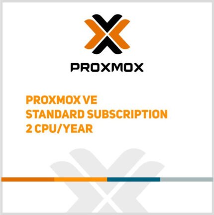 Proxmox VE Standard Subscription 2 CPUs/year
