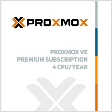 Proxmox VE Premium Subscription 4 CPUs/year